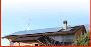 I pannelli fotovoltaici sul tetto della nostra sede